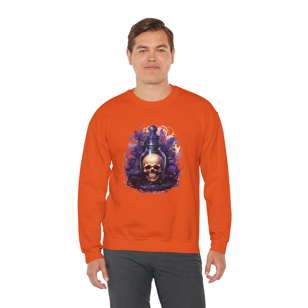 Bottled Skull Unisex Heavy Blend™ Crewneck Sweatshirt