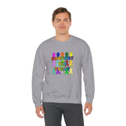 Support the Fight Unisex Heavy Blend™ Crewneck Sweatshirt