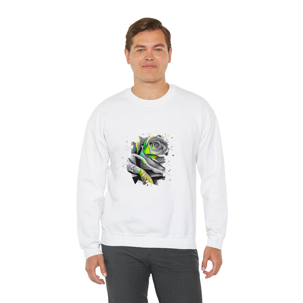 Rose Unisex Heavy Blend™ Crewneck Sweatshirt