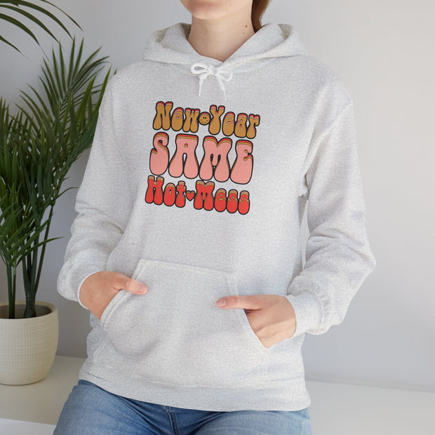 Same Hot Mess Unisex Heavy Blend™ Hooded Sweatshirt