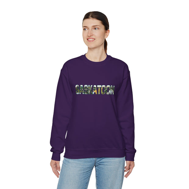 Saskatoon Unisex Heavy Blend™ Crewneck Sweatshirt