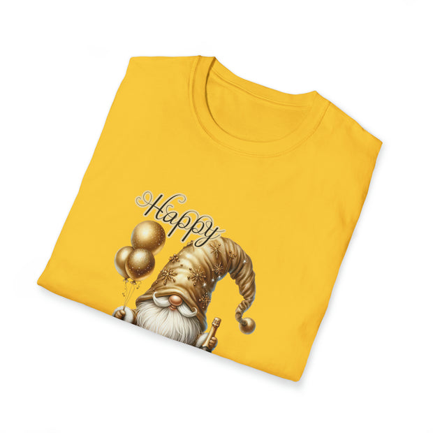 Gnome New Year Unisex Softstyle T-Shirt