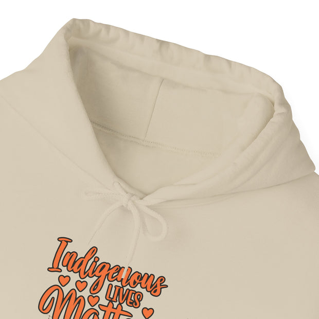 Indigenous Lives Matter Unisex Heavy Blend™ Hooded Sweatshirt