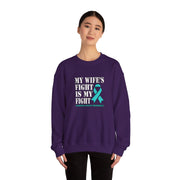 My Wife’s Fight Unisex Heavy Blend™ Crewneck Sweatshirt