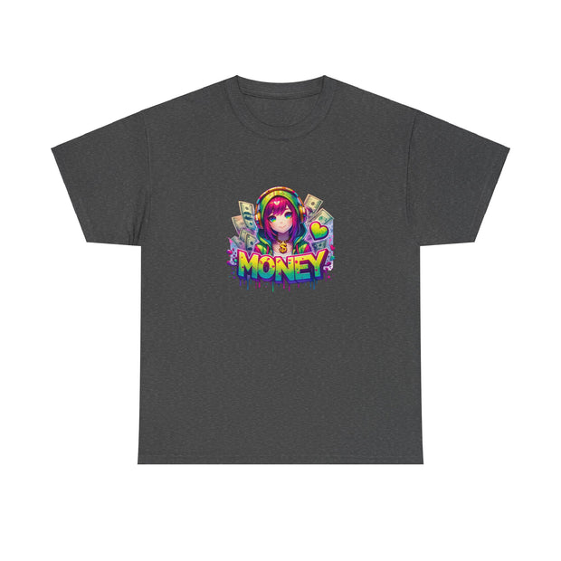 Graffiti Anime Girls Unisex Heavy Cotton Tee