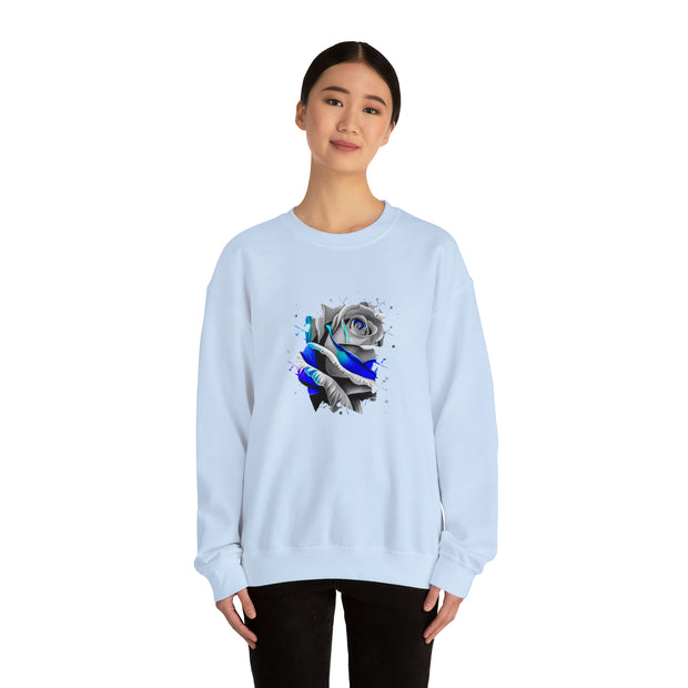 Rose Unisex Heavy Blend™ Crewneck Sweatshirt