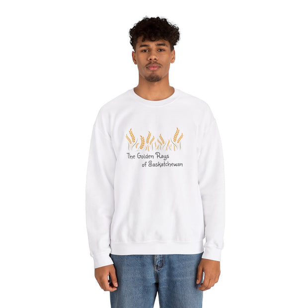 Saskatchewan Wheat Unisex Heavy Blend™ Crewneck Sweatshirt