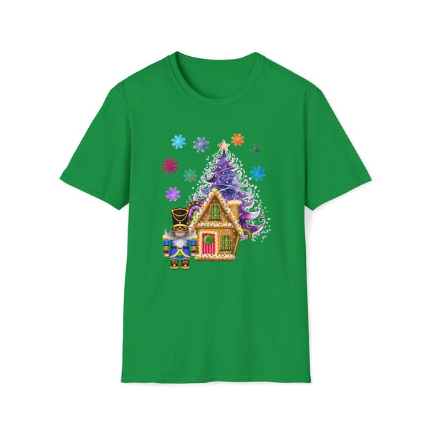 Gnome Nutcracker Unisex Softstyle T-Shirt