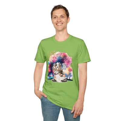 Gnome New Year Unisex Softstyle T-Shirt