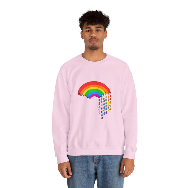 Raining Pride Unisex Heavy Blend™ Crewneck Sweatshirt