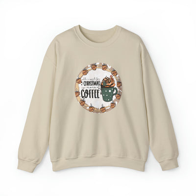 Christmas Coffee Unisex Heavy Blend™ Crewneck Sweatshirt