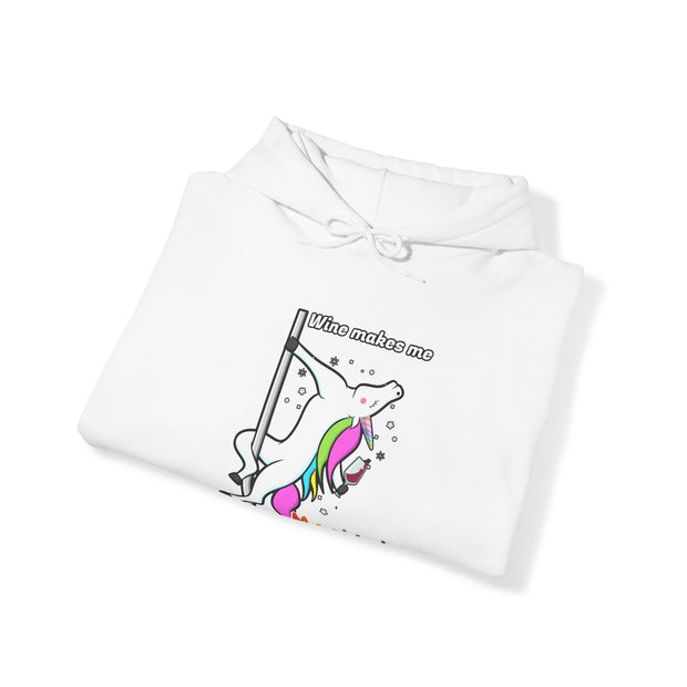 Unicorn Wine Unisex Heavy Blend™ Hooded Sweatshirt