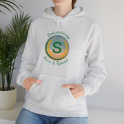 Saskatchewan Born & Raised Unisex Heavy Blend™ Hooded Sweatshirt
