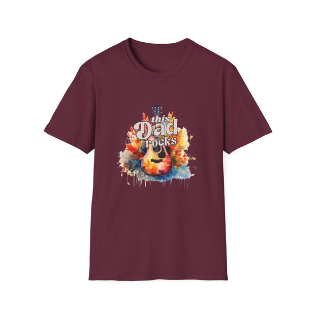 This Dad Rocks Unisex Softstyle T-Shirt