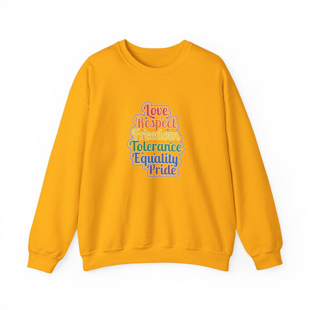 Love Respect Freedom Unisex Heavy Blend™ Crewneck Sweatshirt