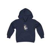 New Year Unicorn Youth Heavy Blend Hooded Sweatshirt
