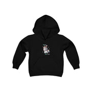 New Year Unicorn Youth Heavy Blend Hooded Sweatshirt