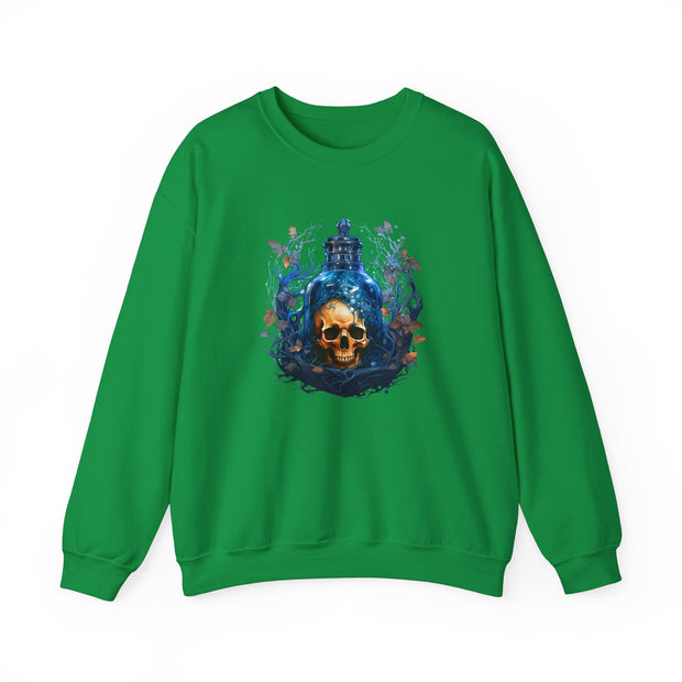 Bottled Skull Unisex Heavy Blend™ Crewneck Sweatshirt
