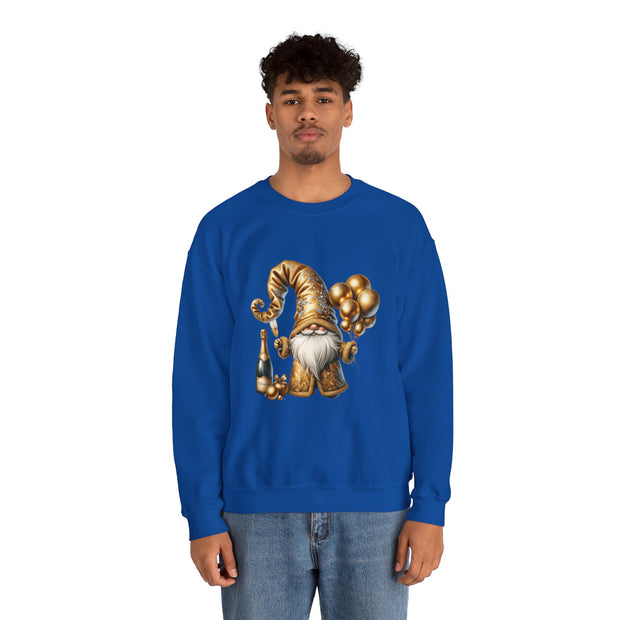 New Year Gnome Unisex Heavy Blend™ Crewneck Sweatshirt