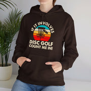 If it Involves Disc Golf Unisex Heavy Blend™ Hooded Sweatshirt