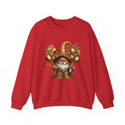 New Year Gnome Unisex Heavy Blend™ Crewneck Sweatshirt