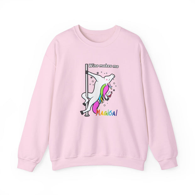 Unicorn Wine Unisex Heavy Blend™ Crewneck Sweatshirt