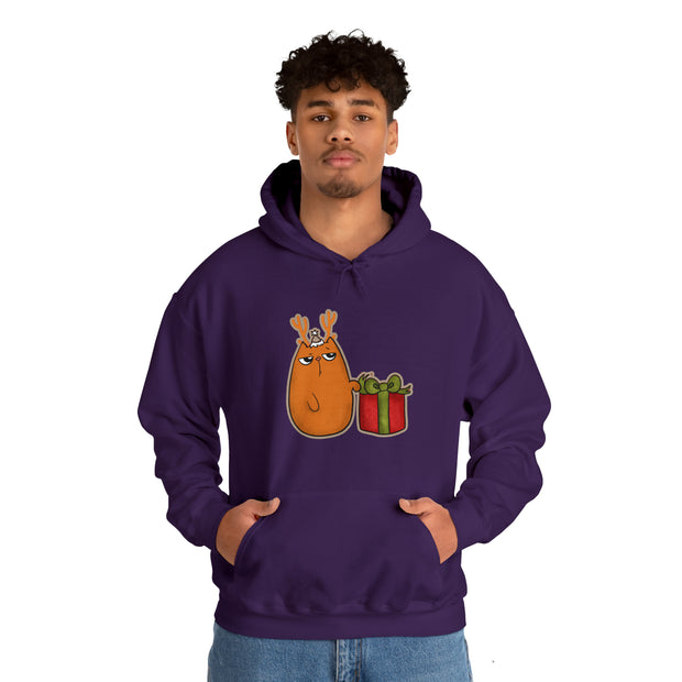 Christmas cat Unisex Heavy Blend™ Hooded Sweatshirt