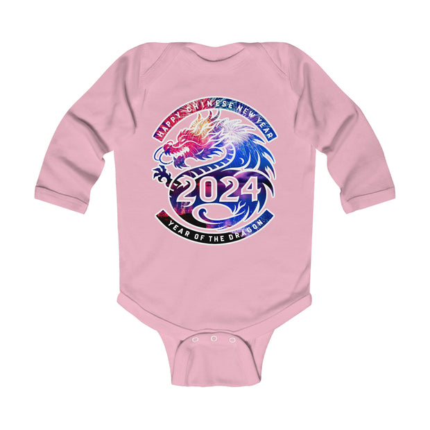 Chinese New Year Infant Long Sleeve Bodysuit