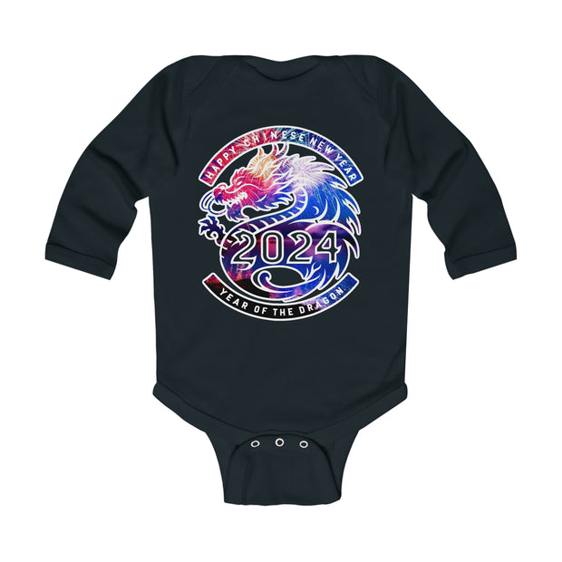 Chinese New Year Infant Long Sleeve Bodysuit