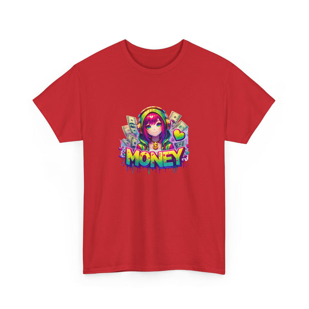 Graffiti Anime Girls Unisex Heavy Cotton Tee
