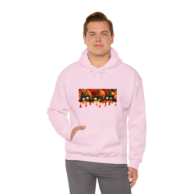 Pumpkin cats Unisex Heavy Blend™ Hooded Sweatshirt
