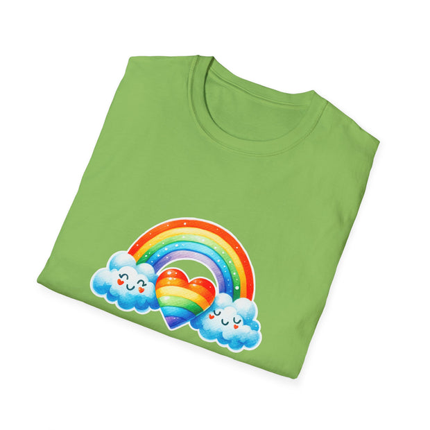 Rainbow Love Unisex Softstyle T-Shirt