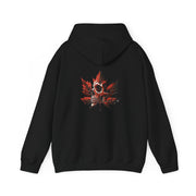Maple Leaf Skull Unisex Heavy Blend™ Hooded Sweatshirt