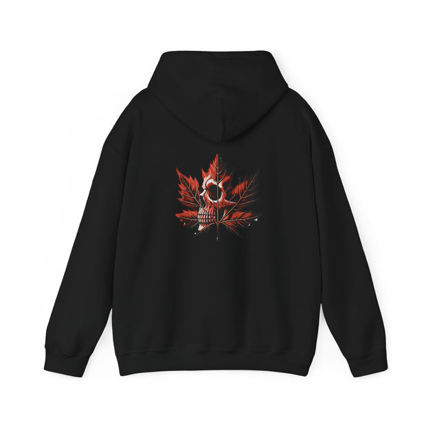 Maple Leaf Skull Unisex Heavy Blend™ Hooded Sweatshirt
