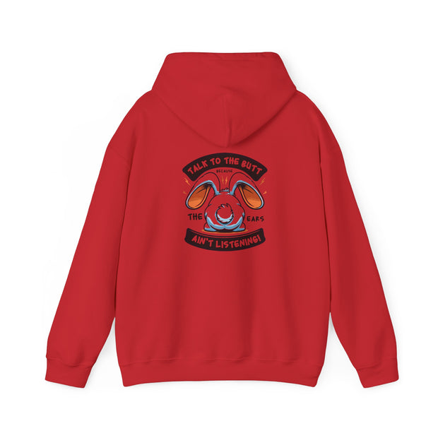 Talk to the Butt Unisex Heavy Blend™ Hooded Sweatshirt