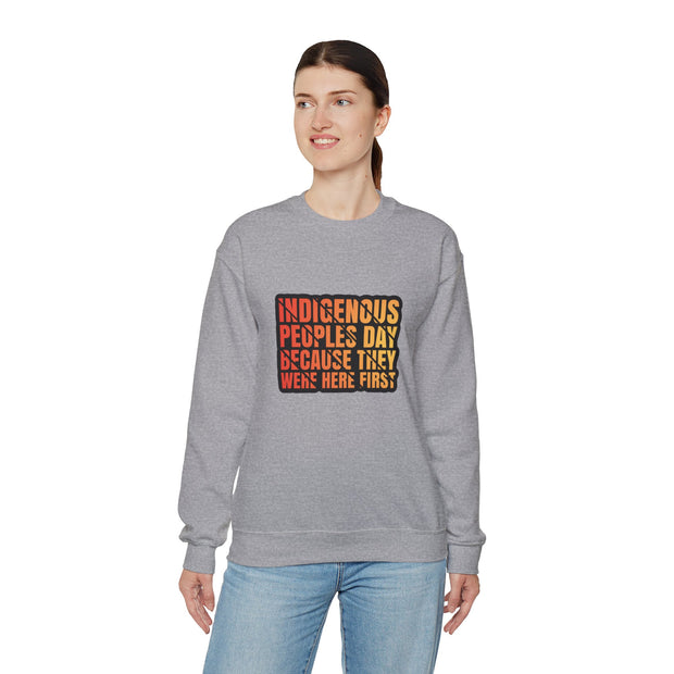 Indigenous Peoples Day Unisex Heavy Blend™ Crewneck Sweatshirt
