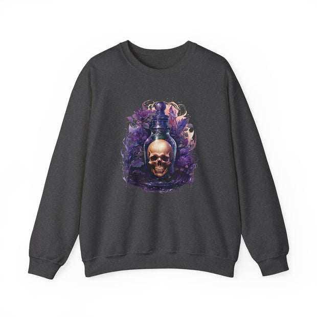 Bottled Skull Unisex Heavy Blend™ Crewneck Sweatshirt