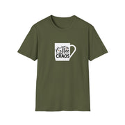 I Run on Coffee and Chaos Unisex Softstyle T-Shirt