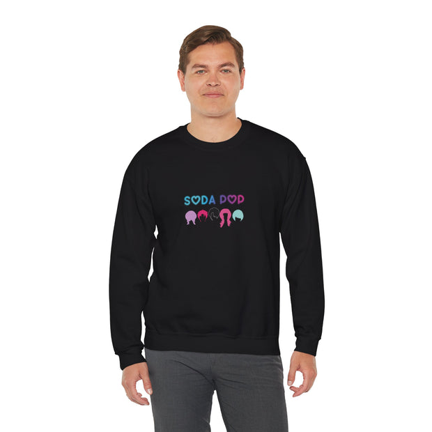 Colorful Soda Pop Sweatshirt - Unisex Cozy Pullover for Casual Wear, Gifts for Soda Lovers, Trendy Graphic Crewneck, Fun & Funky Apparel