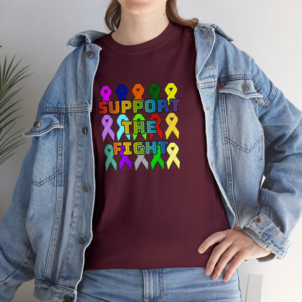 Support the Fight Unisex Heavy Cotton Tee