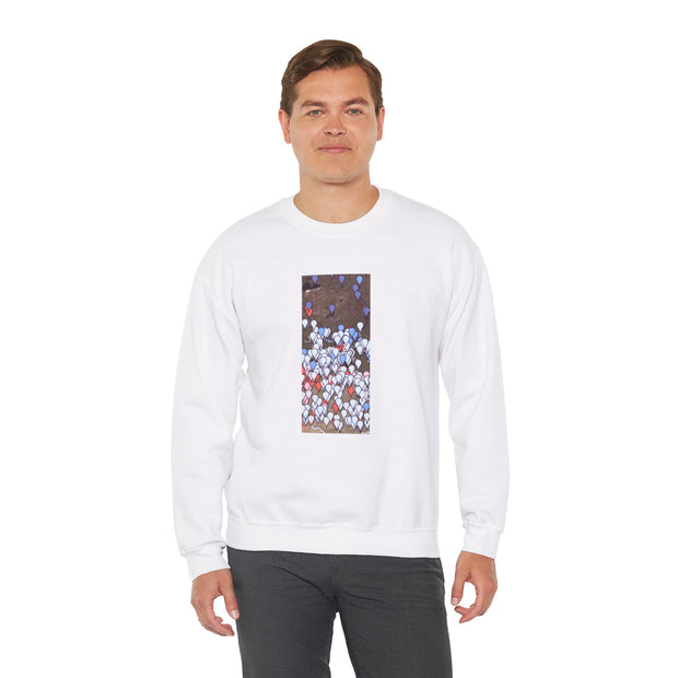 Saskatchewan Fishing Spots Unisex Heavy Blend™ Crewneck Sweatshirt