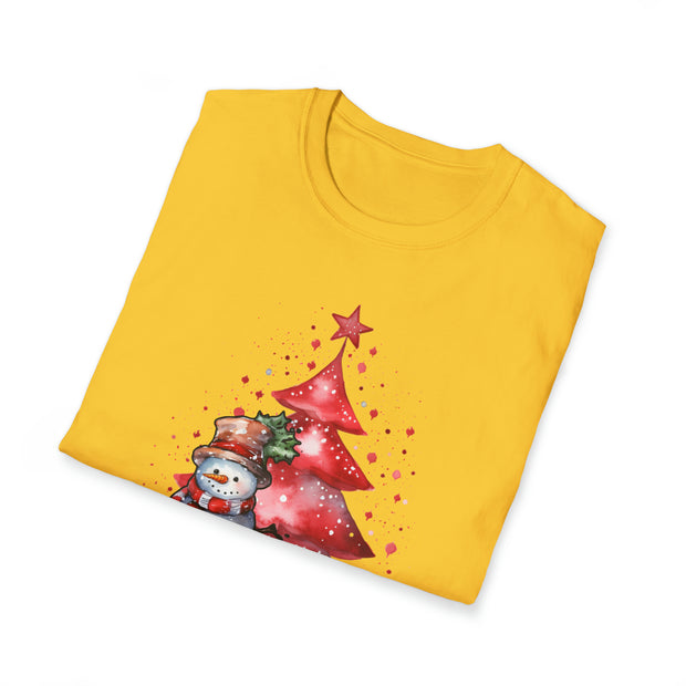 Snowman Unisex Softstyle T-Shirt