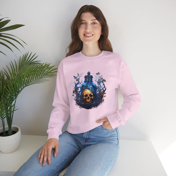 Bottled Skull Unisex Heavy Blend™ Crewneck Sweatshirt
