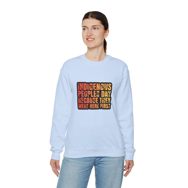 Indigenous Peoples Day Unisex Heavy Blend™ Crewneck Sweatshirt