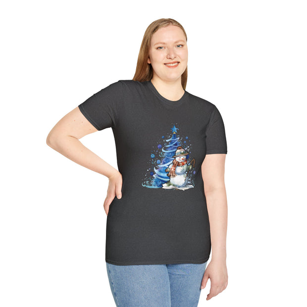 Snowman Unisex Softstyle T-Shirt