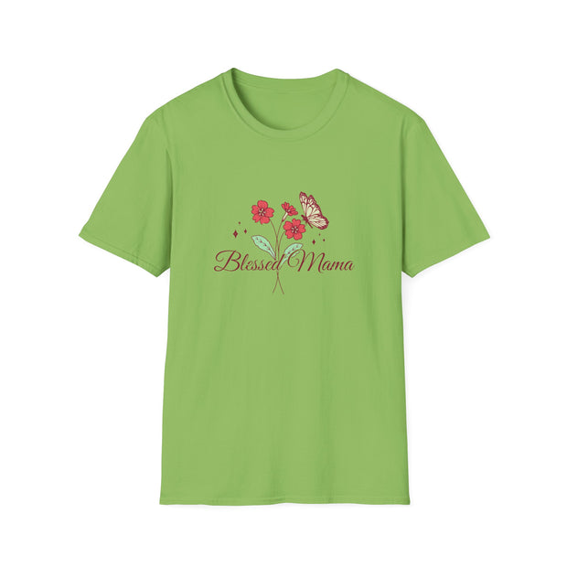 Blessed Mama Unisex Softstyle T-Shirt