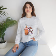 Unicorn Boba Unisex Heavy Blend™ Crewneck Sweatshirt