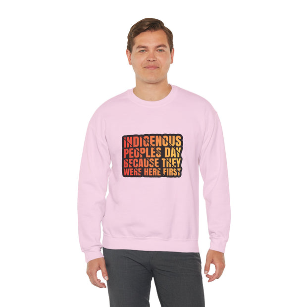 Indigenous Peoples Day Unisex Heavy Blend™ Crewneck Sweatshirt