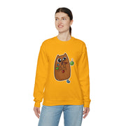 Christmas cat Unisex Heavy Blend™ Crewneck Sweatshirt