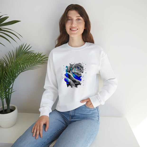 Rose Unisex Heavy Blend™ Crewneck Sweatshirt